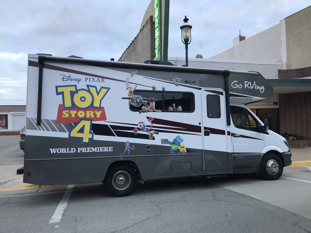 Toy Story 4 Themed Winnebago