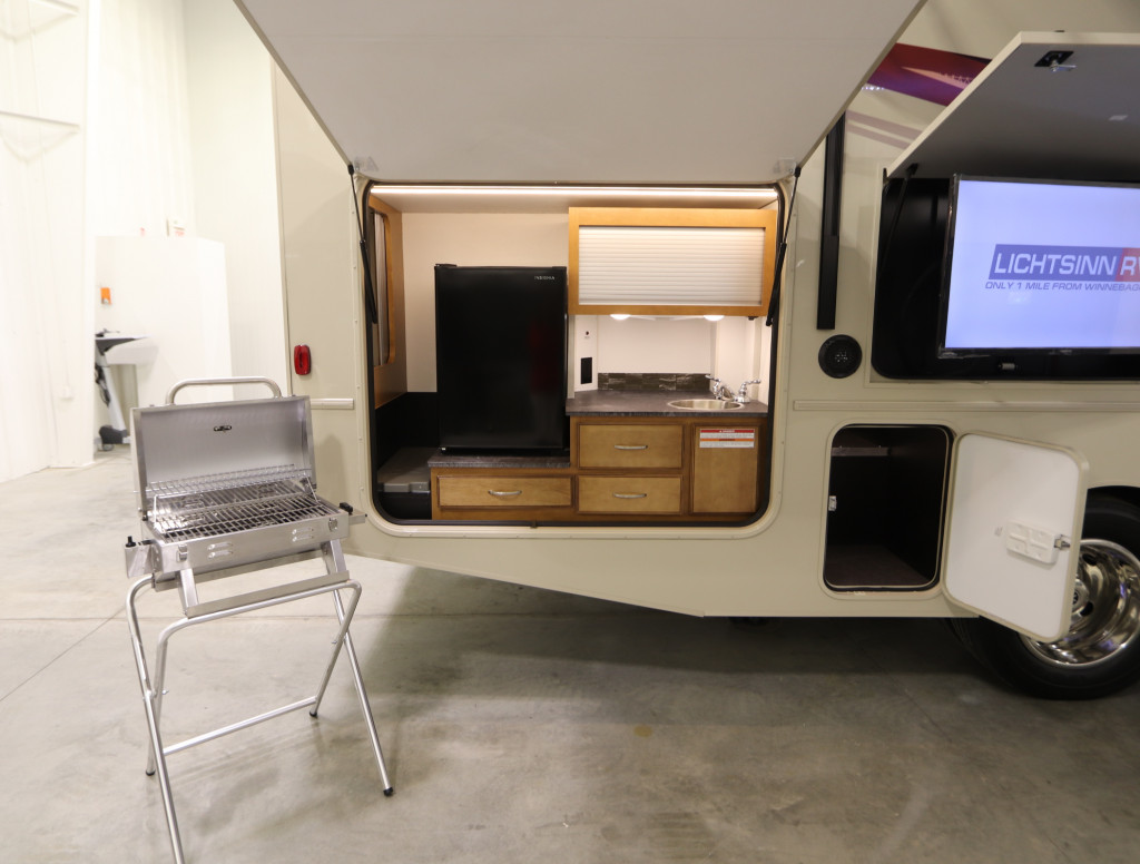 Tailgate Package in the Winnebago Vista 29VE.