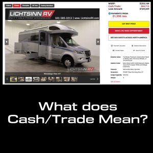 What Does Cash/Trade Mean?