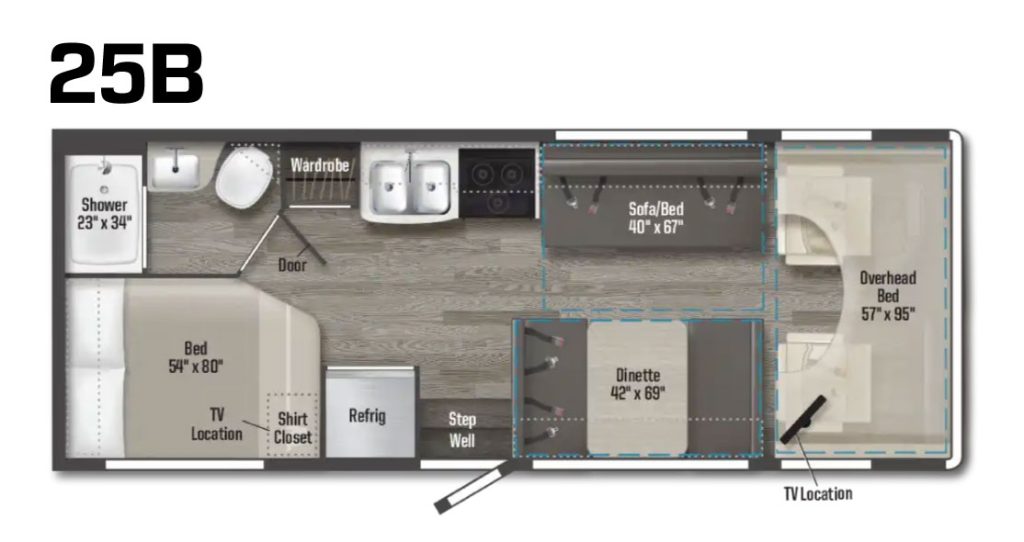 Winnebago Minnie Winnie 25B